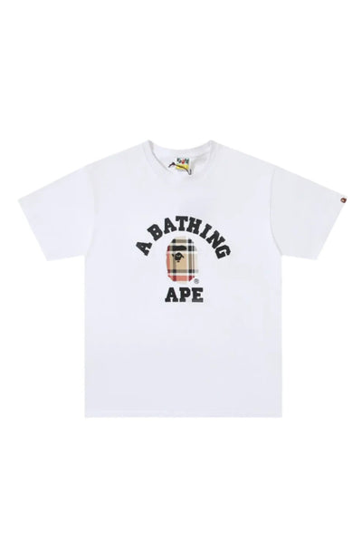 "Ape" Check T-Shirt