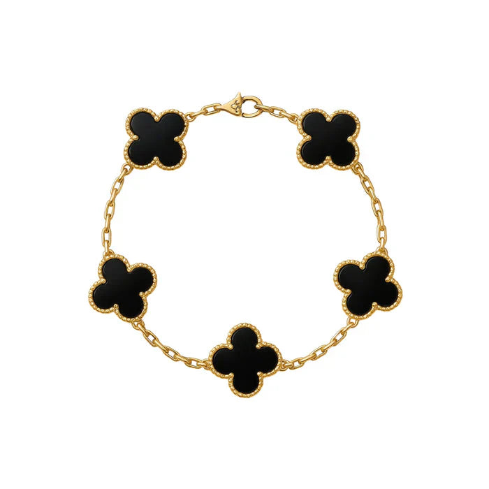 "Cleef" Clover Bracelet - Mulitcolour