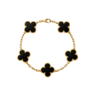 "Cleef" Clover Bracelet - Mulitcolour