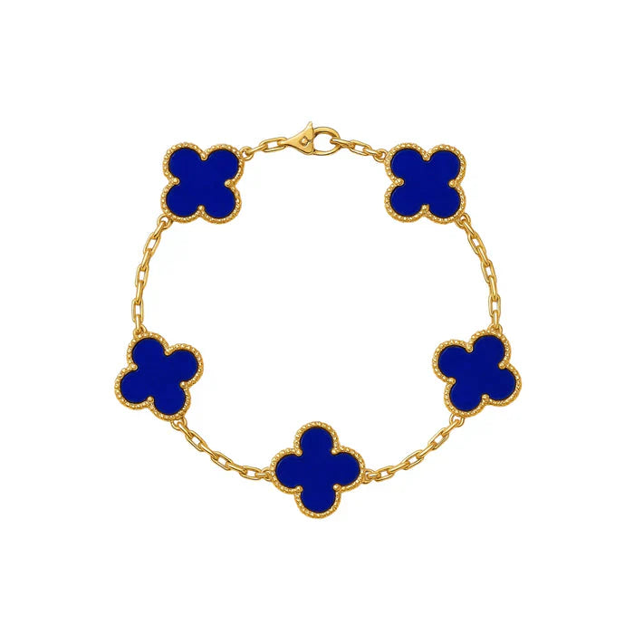 "Cleef" Clover Bracelet - Mulitcolour