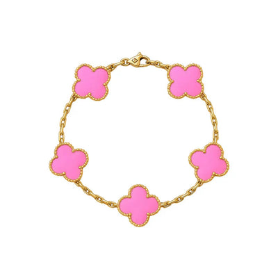 "Cleef" Clover Bracelet - Mulitcolour