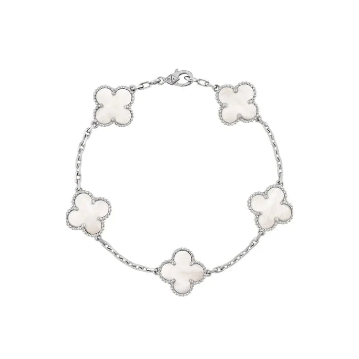 "Cleef" Clover Bracelet - Mulitcolour