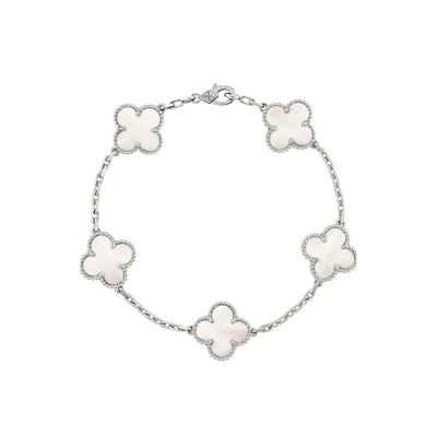 "Cleef" Clover Bracelet - Mulitcolour