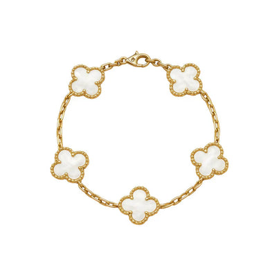 "Cleef" Clover Bracelet - Mulitcolour