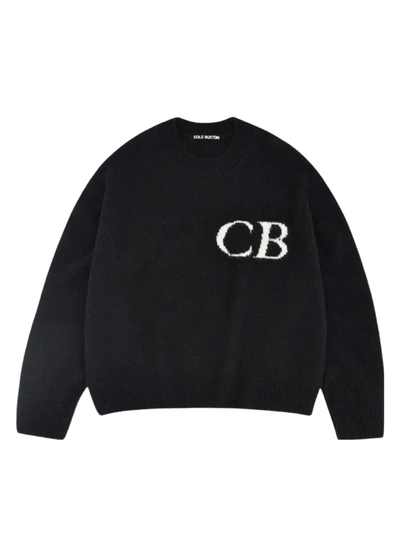 "CB" Knit Sweater