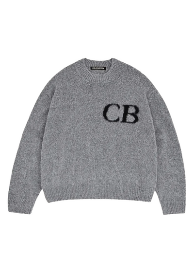 "CB" Knit Sweater