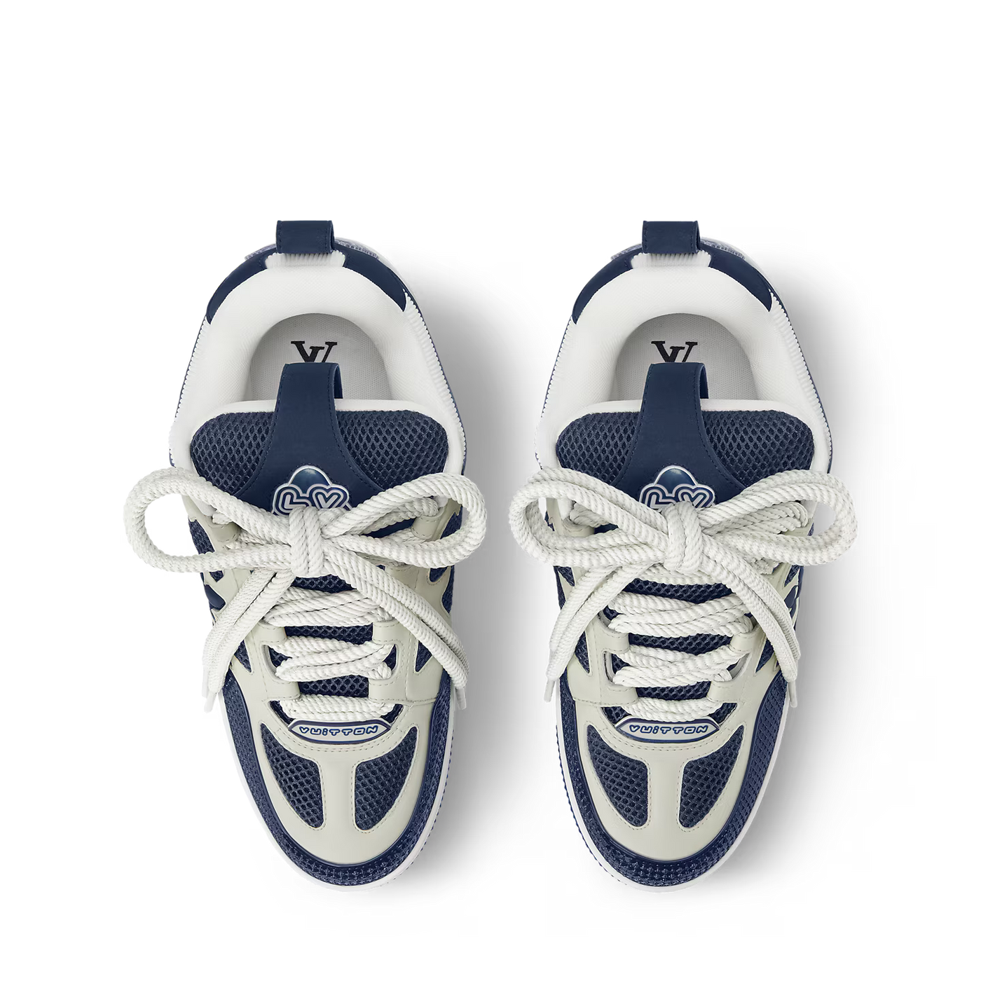 "LV" Skate Navy Blue