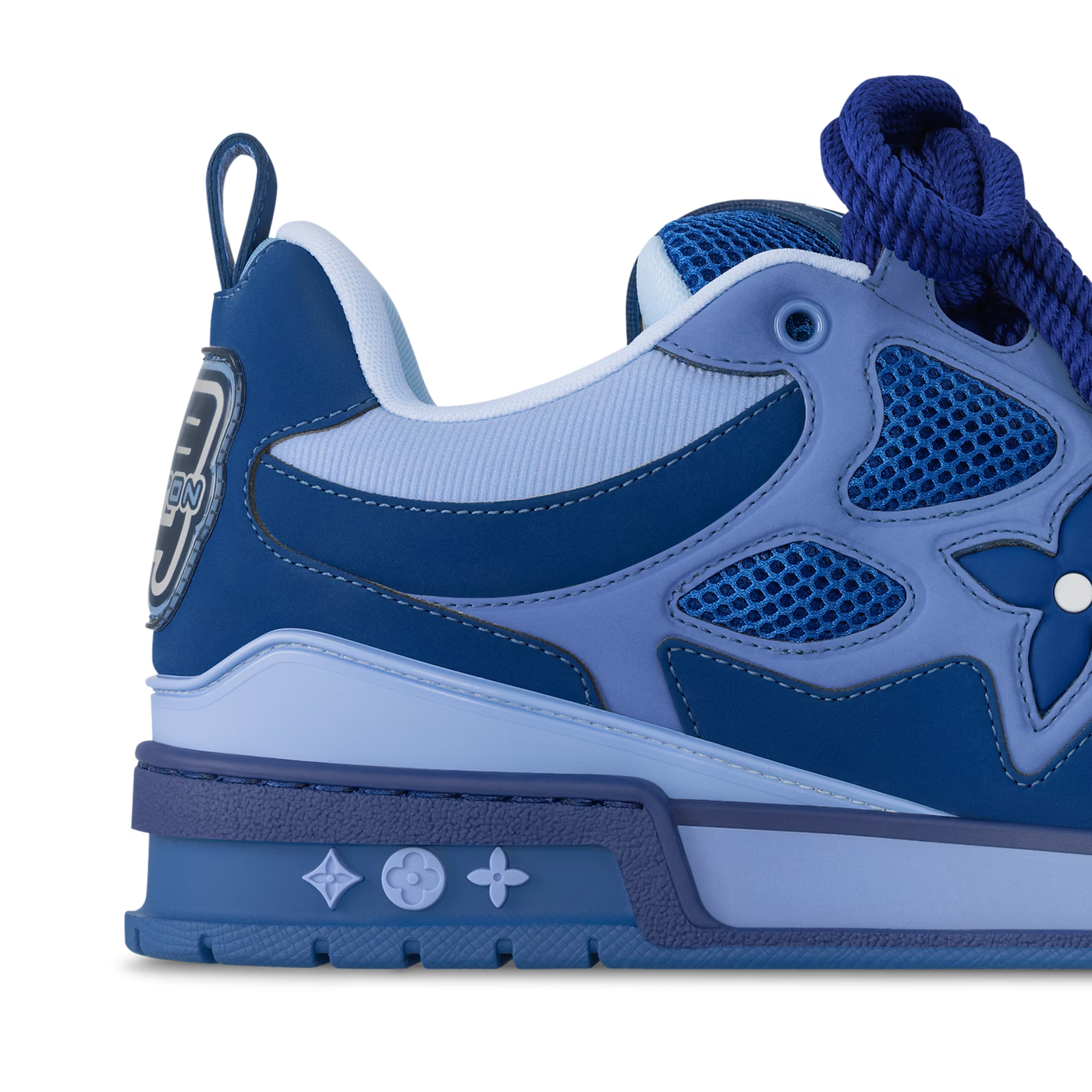 "LV" Skate Navy Blue V2